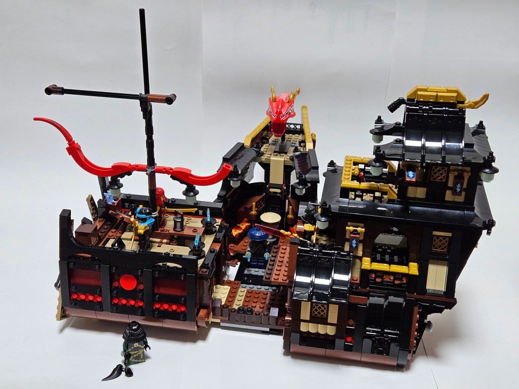 LEGO 71848 Ninjago Temple Bounty alter build MOC-Wrecked Ship Training Centre