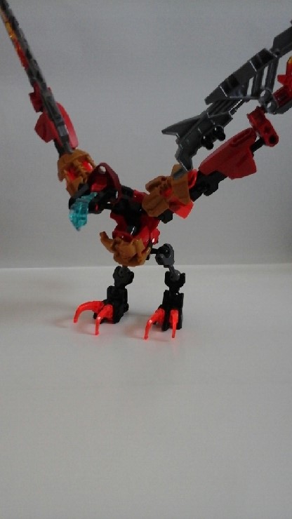 LEGO Bionicle MOC The Blue eyes Fire Bird